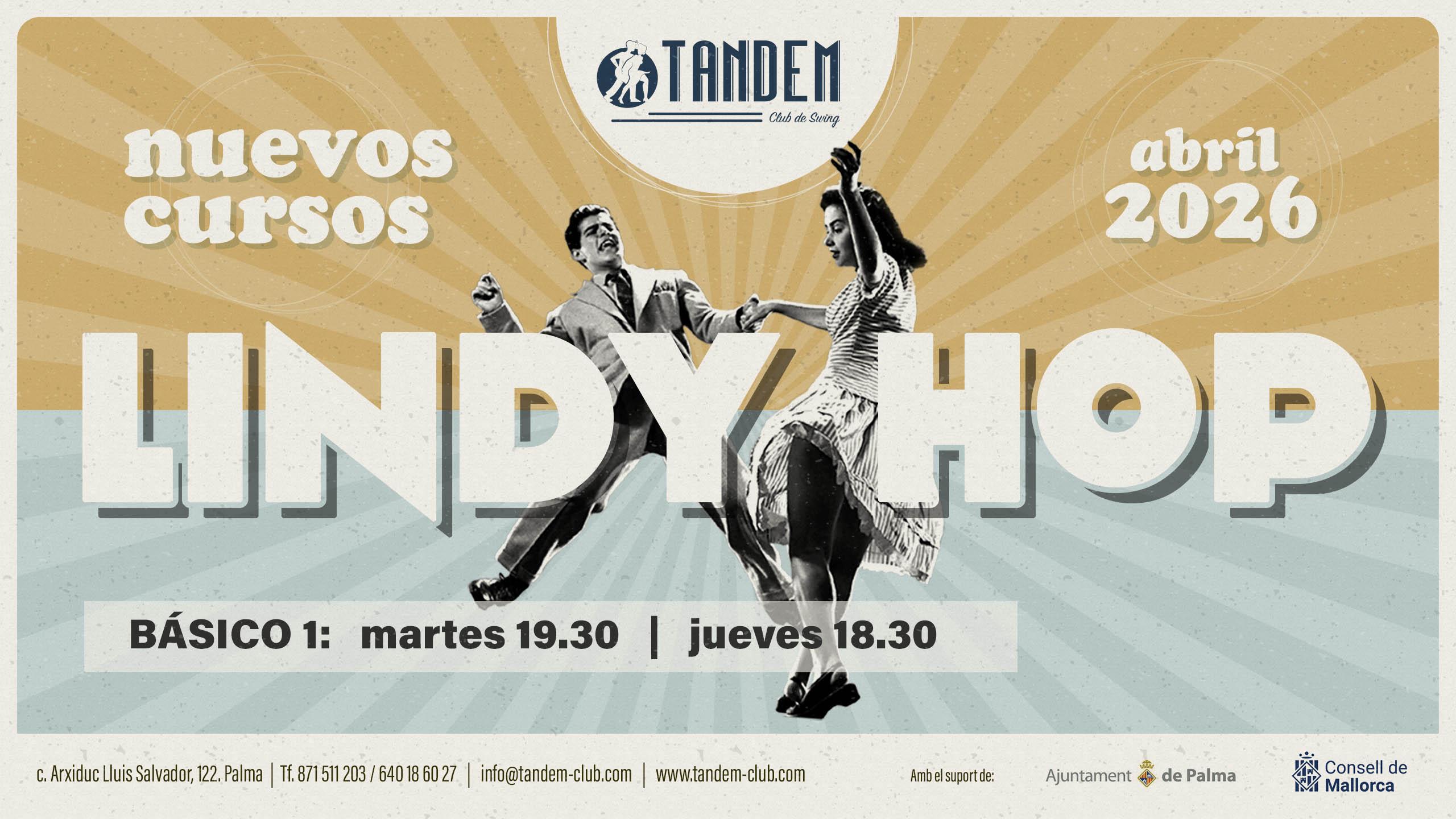 Nuevos Cursos Lindy Abril 26