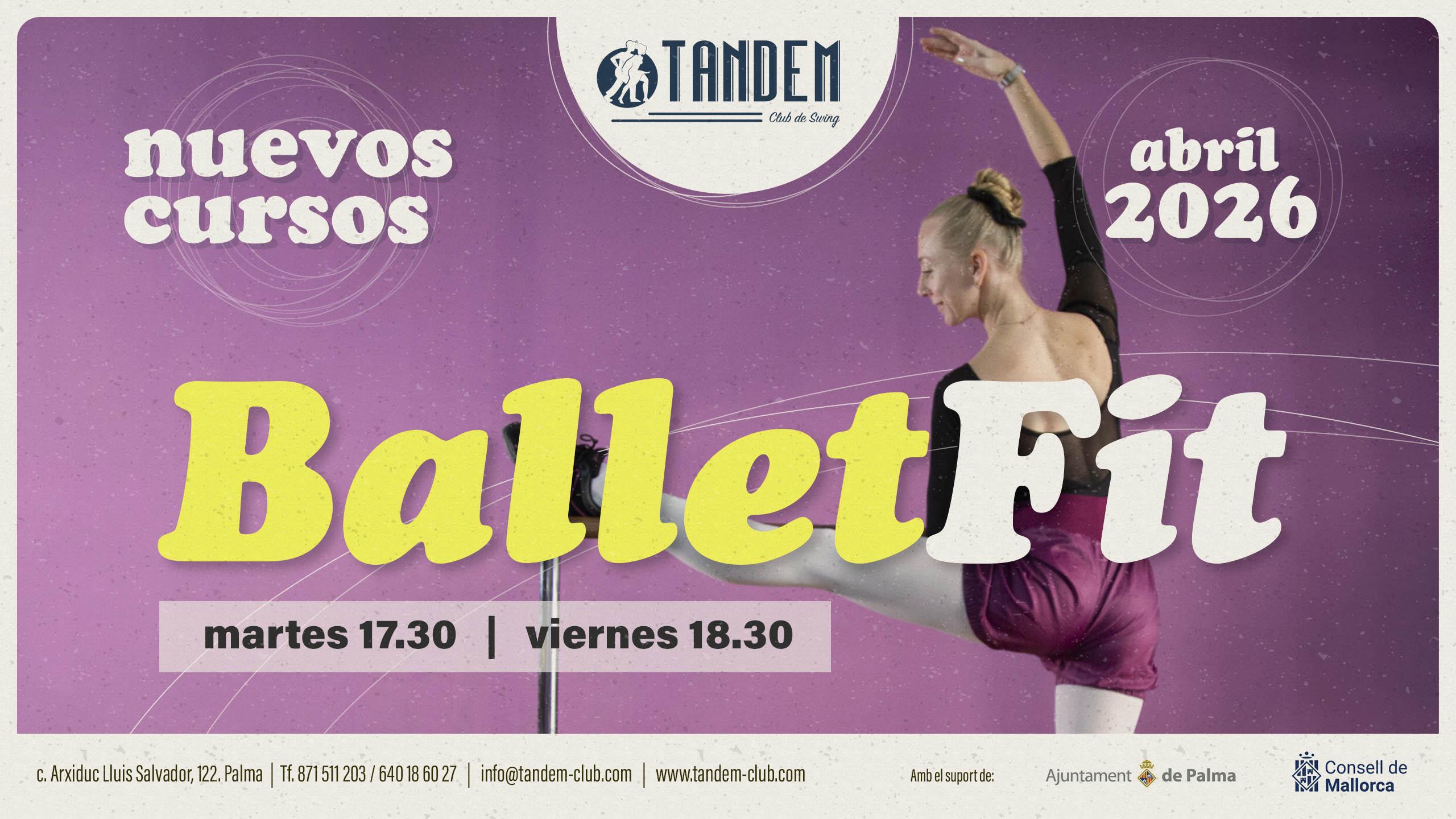 Nuevos Cursos Ballet Fit Abril 26