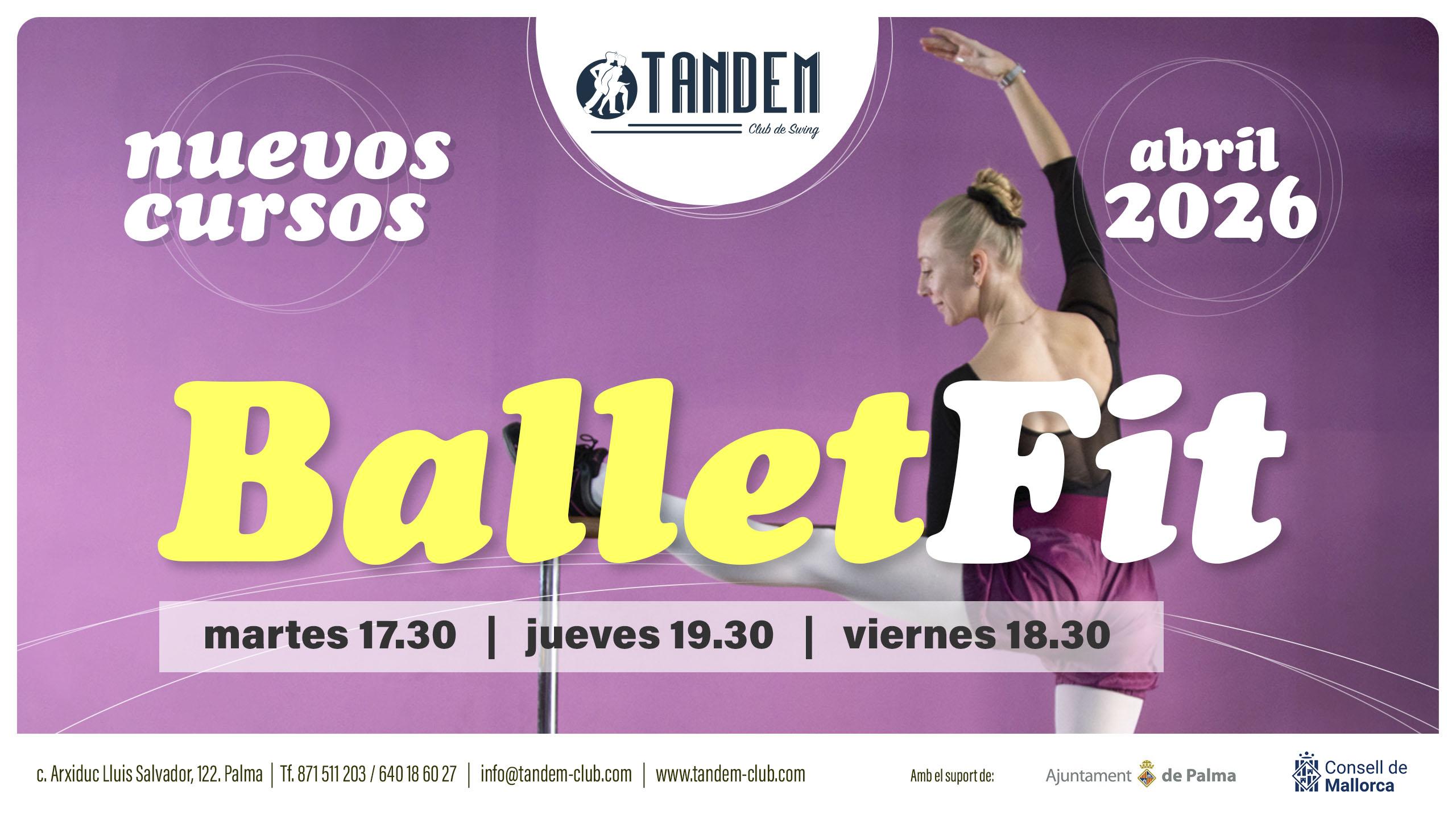 Nuevos Cursos Ballet Fit Abril 26