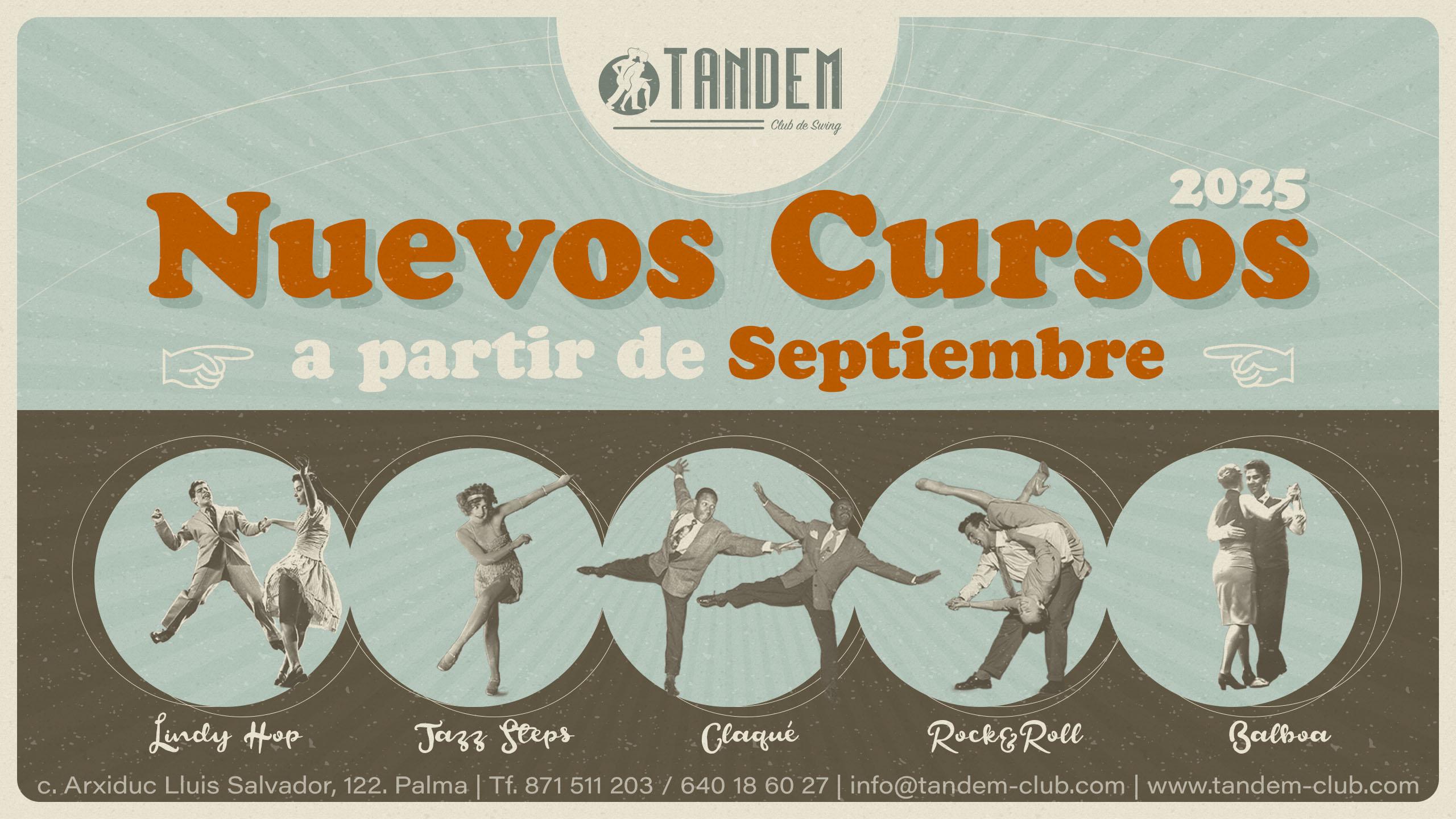 Nuevos cursos en Septiembre