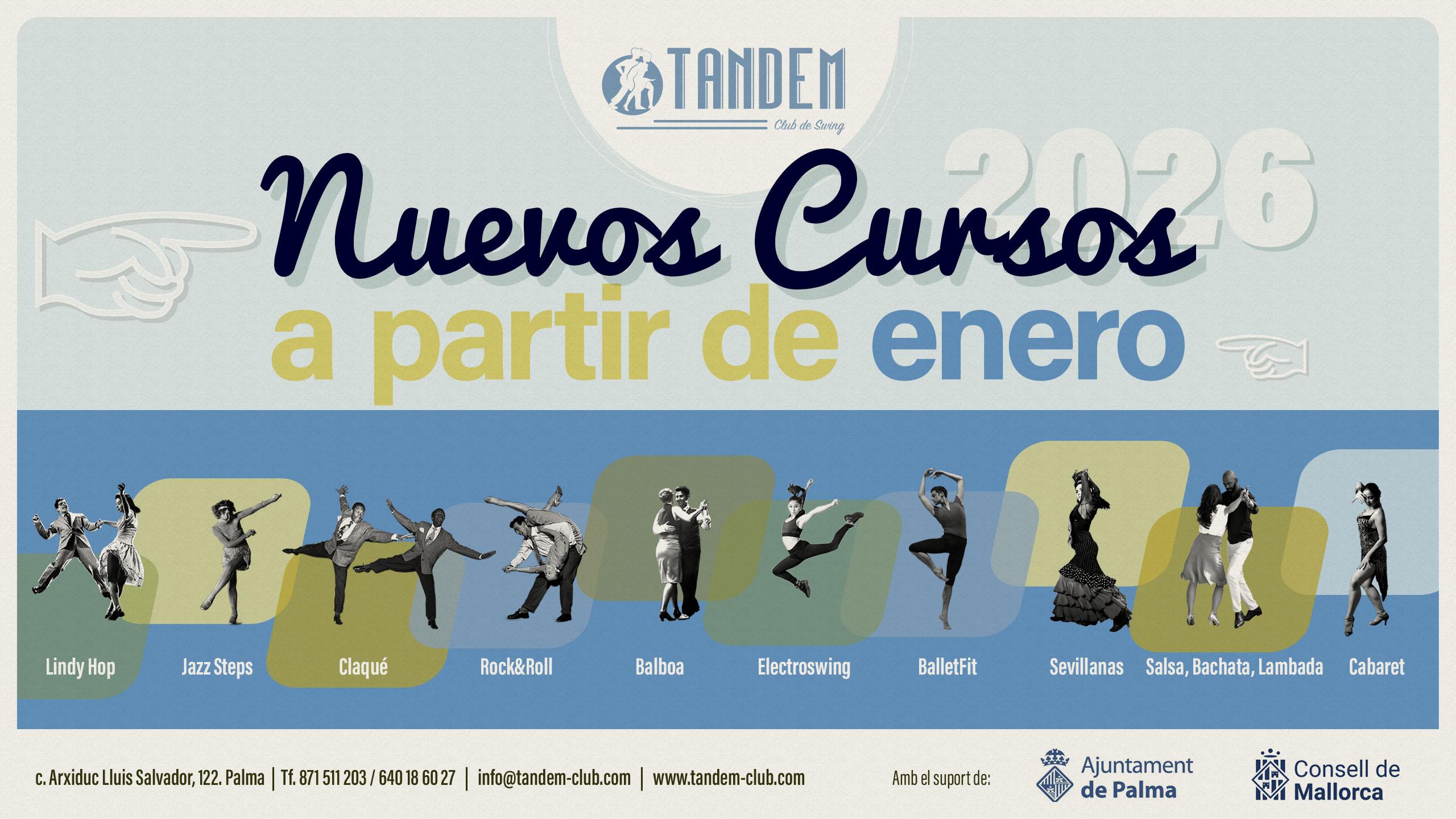 Nuevos cursos en Enero 26
