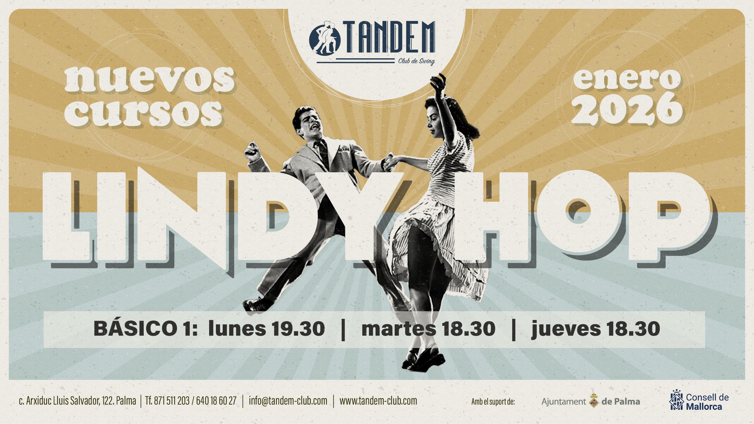Nuevos Cursos de Lindy Hop en Enero